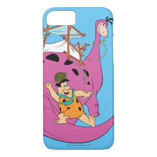Case-Mate iPhone Case Les Pierrafeu Fred Sliding Down Tail