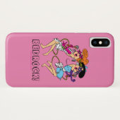 Coques Case-Mate iPhone Les Pierrafeu | Wilma & Betty Rock Stars (Dos (Horizontal))