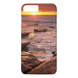 Etui iPhone Case-Mate Les piscines à marée au coucher du soleil, Calif