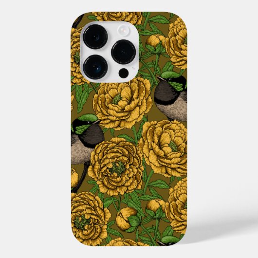 Coques Case-Mate iPhone Les pivoines et les brunes (Verso)