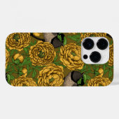 Coques Case-Mate iPhone Les pivoines et les brunes (Verso (horizontal))
