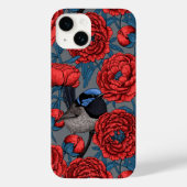 Coques Case-Mate iPhone Les pivoines et les brunes (Verso)