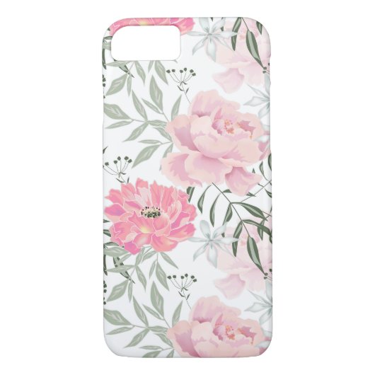 Coques Case-Mate iPhone Les pivoines roses (Dos)