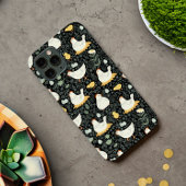 Coques Case-Mate iPhone Les poulets rêvent dans la coopérative en noir