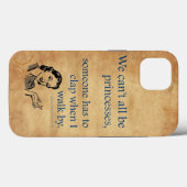 Coques Case-Mate iPhone Les princesses de SlipperyJoe applaudissent affich (Verso (horizontal))