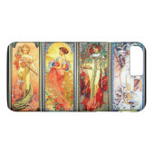 Coques Case-Mate iPhone Les quatre séries 3 de saisons par Mucha (Dos (Horizontal))