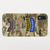 Coques Case-Mate iPhone " Les Rangers mènent la voie ", 75e régiment de Ra (Dos (Horizontal))