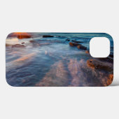 Coques Case-Mate iPhone Les rayons du soleil illuminent l'océan Pacifique (Verso (horizontal))
