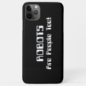 Coques Case-Mate iPhone Les ROBOTS Sont Aussi Des Gens ! (Dos)