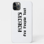 Coques Case-Mate iPhone Les ROBOTS Sont Aussi Des Gens ! (Dos)