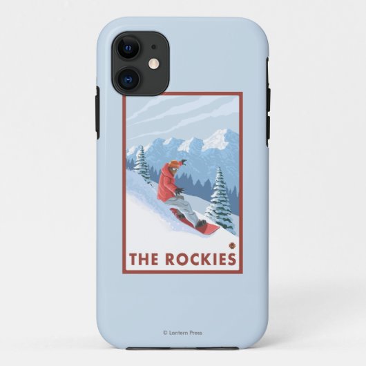 Coques Case-Mate iPhone Les Rockies (Dos)