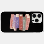 Coques Case-Mate iPhone Les romans de Jane Austen V (Verso (horizontal))