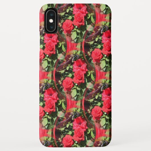 Coques Case-Mate iPhone Les roses sont rouges..... (Dos)
