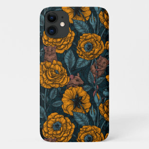 Case-Mate iPhone Case Les souris font la fête en orange et bleu