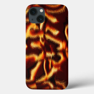Case-Mate iPhone Case Les taches jaunes et rouges semblent floues avec d