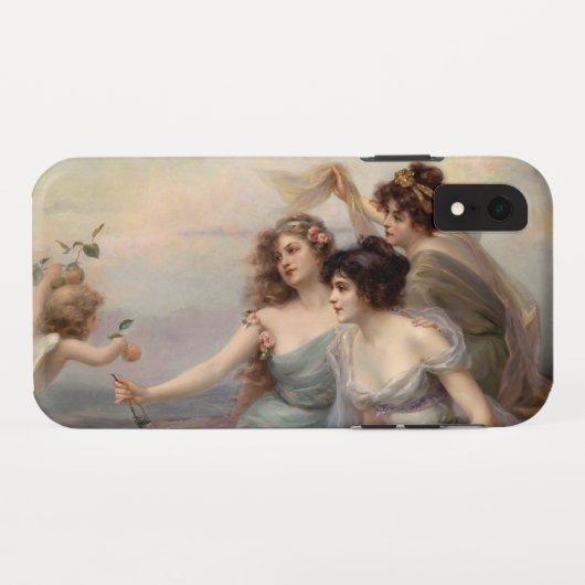 Coques Case-Mate iPhone Les trois grâces d'Edouard Bisson (Dos (Horizontal))
