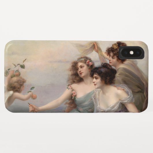 Coques Case-Mate iPhone Les trois grâces d'Edouard Bisson (Dos (Horizontal))