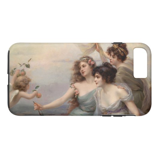 Coques Case-Mate iPhone Les trois grâces d'Edouard Bisson (Dos (Horizontal))