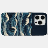Coques Case-Mate iPhone Les vagues du tsunami (Verso (horizontal))