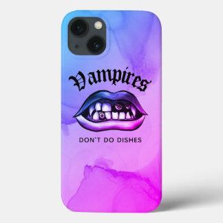 Case-Mate iPhone Case Les vampires ne font pas de plats drôles Vaporwave