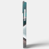 Coques Case-Mate iPhone Les vieilles plaques courbées et torsadées façonne (Verso / Gauche)