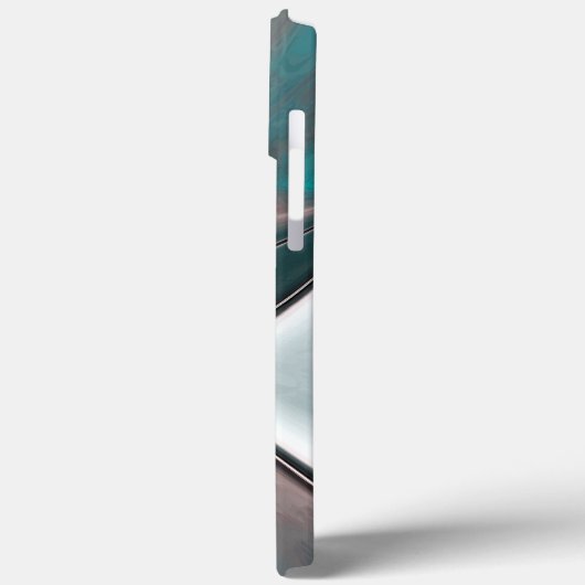 Coques Case-Mate iPhone Les vieilles plaques courbées et torsadées façonne (Verso / Gauche)