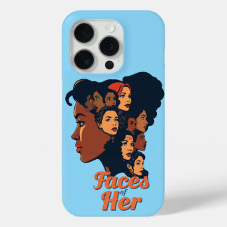 Coque iPhone 15 Pro Les visages de sa fête Mois de l’histoire des femm