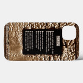 Coques Case-Mate iPhone Les visages du péché (Verso (horizontal))