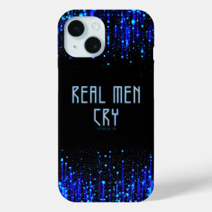 Coque Pour iPhone 15 Les vrais hommes de SlipperyJoe pleurent des larme
