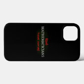 Coques Case-Mate iPhone Les vrais mathématiciens ont des courbes | Drôle d (Verso (horizontal))