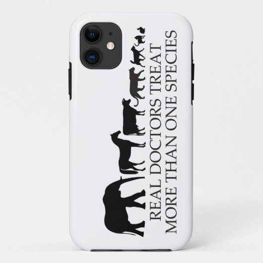 Coques Case-Mate iPhone Les vrais médecins (vétérinaires) traitent plus (Dos)