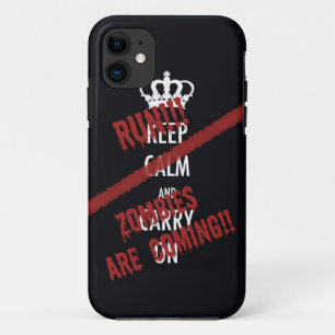 Coque iPhone 11 Les zombis viennent