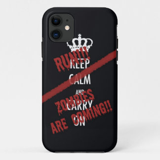Coque iPhone 11 Les zombis viennent