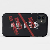 Coques Case-Mate iPhone Les zombis viennent (Dos (Horizontal))