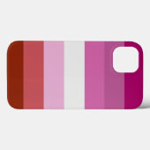 Coques Case-Mate iPhone Lesbian Pride Flag LGBTQ (Verso (horizontal))