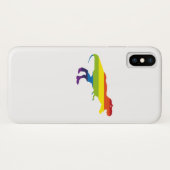 Coques Case-Mate iPhone Lesbienne d'homosexuel de l'arc-en-ciel LGBT de (Dos (Horizontal))