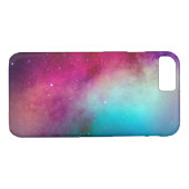 Coques Case-Mate iPhone L'espace d'aquarelle (Dos (Horizontal))