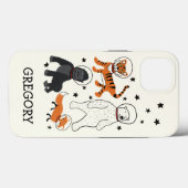 Coques Case-Mate iPhone L'espace est un animal sauvage astronautes Personn (Verso (horizontal))