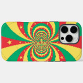 Coques Case-Mate iPhone L'Esprit du Cameroun | Drapeau des Lions Indomptab (Verso (horizontal))