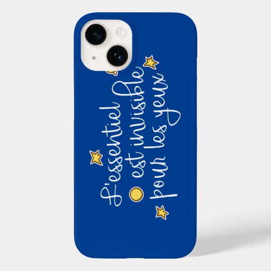 Coques Case-Mate iPhone L'essentiel invisible pour les yeux (Verso)