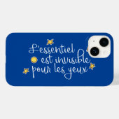 Coques Case-Mate iPhone L'essentiel invisible pour les yeux (Verso (horizontal))