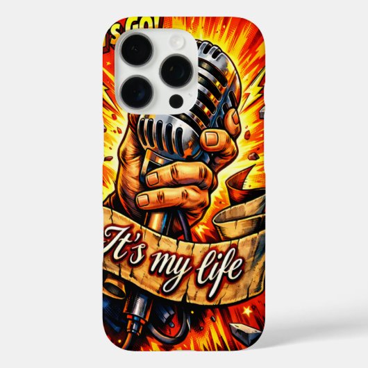 Coques Case-Mate iPhone Let’s Go! Rock & Music Inspired Comic Book Artwork (Verso)