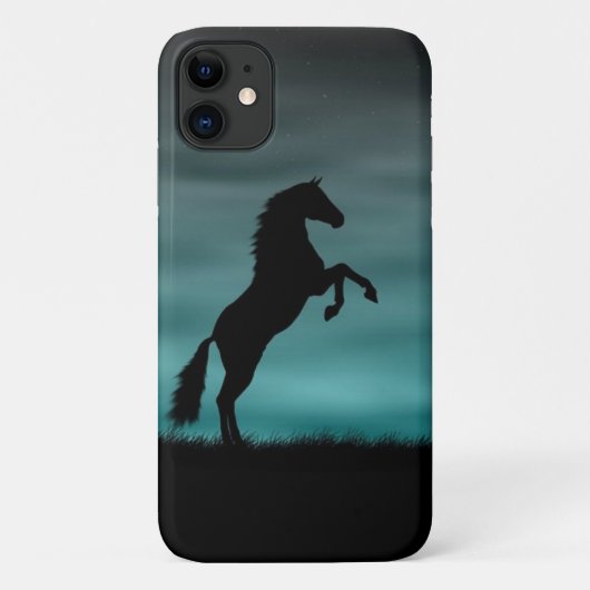 Coques Case-Mate iPhone L'étalon de galop d'élevage de chevaux (Dos)