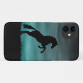 Coques Case-Mate iPhone L'étalon de galop d'élevage de chevaux (Dos (Horizontal))