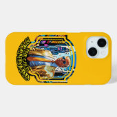 Coques Case-Mate iPhone L'étalon or - Président Trump 2024 (Verso (horizontal))
