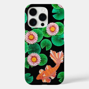 Coques iPhone 16 Pro L'étang de carpes en papier
