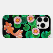 Coques Case-Mate iPhone L'étang de carpes en papier (Verso (horizontal))