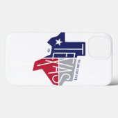 Coques Case-Mate iPhone L'état solitaire d'étoile (Verso (horizontal))