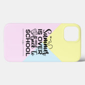 Coques Case-Mate iPhone L'Été Est De Retour À L'École (Verso (horizontal))