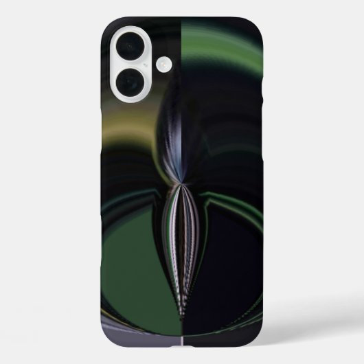 Coques Case-Mate iPhone L'Étreinte d'Aurora | Abstrait de Kaléidoscope Cos (Verso)